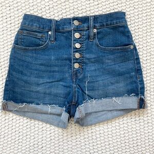 Levi's Blue Denim Women's Shorts